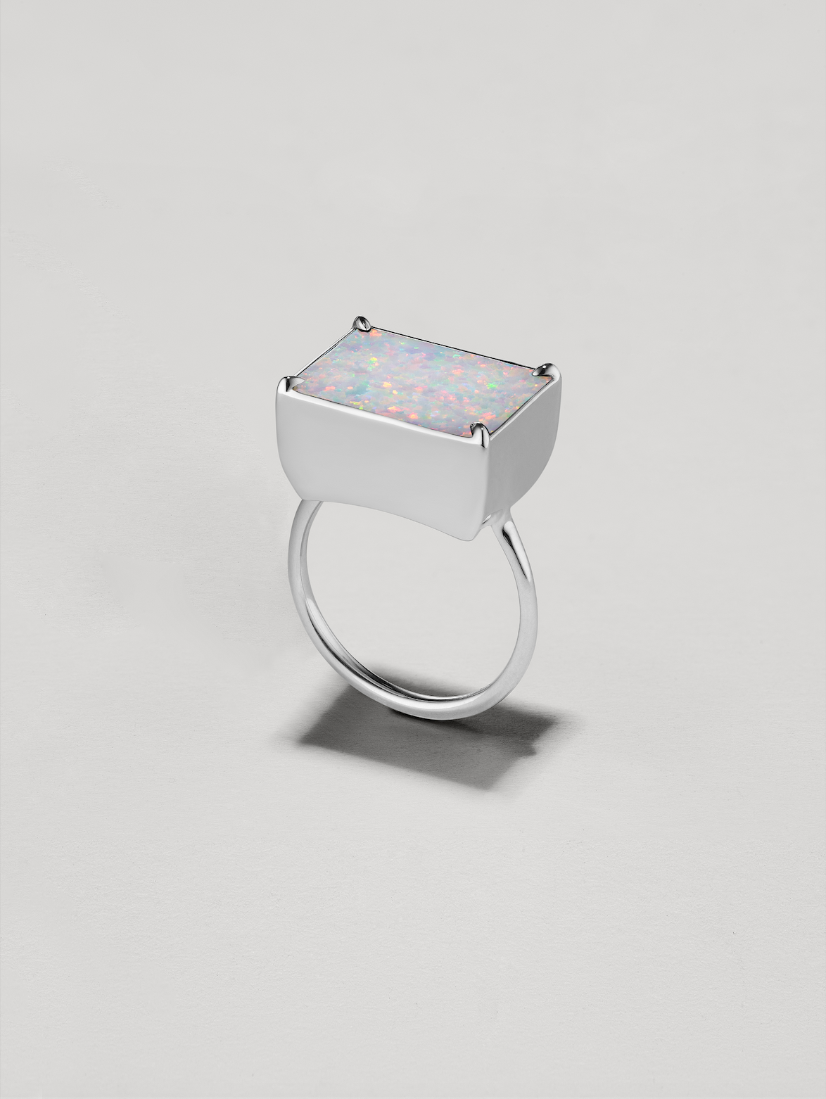 White opal
